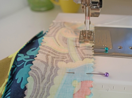 sew right sides together